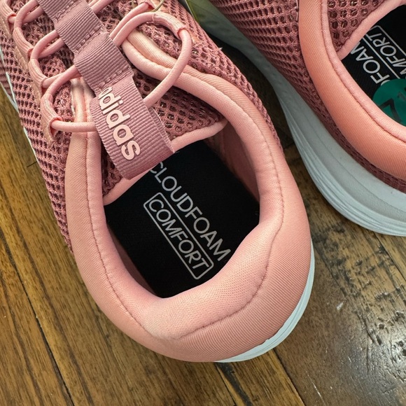 ADIDAS TRAINERS Runnjng walking Sneakers Shoes CLOUDFOAM COMFY size 7.5 workout - Picture 6 of 8